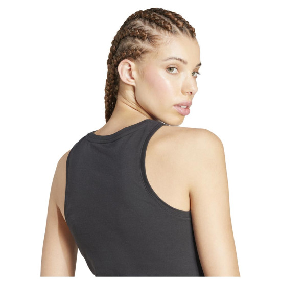 Adidas Γυναικεία αμάνικη μπλούζα Linear Slim Single Jersey Tank Top
